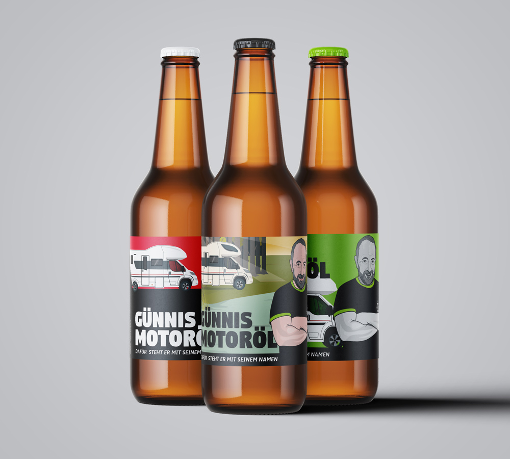 G&uuml;nnis Motor&ouml;l Bier